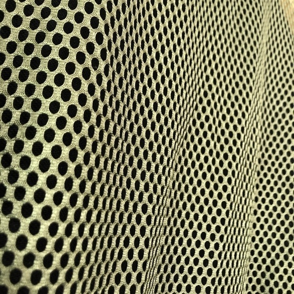 ASOS Black Long Sleeve Shirt With Green Netting - Picture 6 of 7